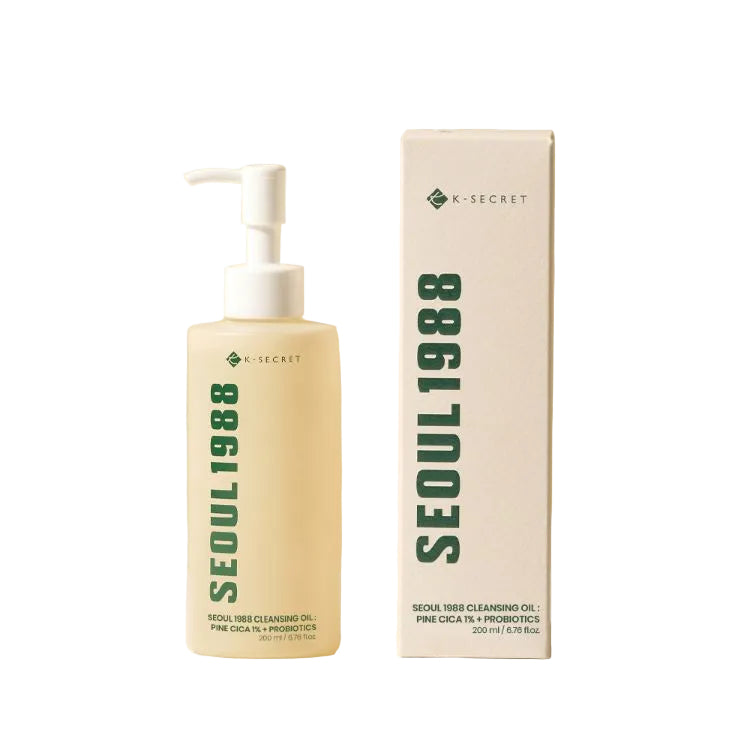 K-SECRET - SEOUL 1988 Cleansing Foam: Pine Cica 1% + Probiotics, 150ml