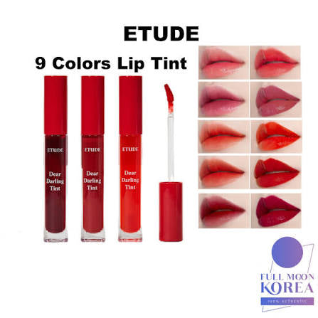 Etude House - Dear Darling Water Gel Tint OR203 - Grapefruit Red