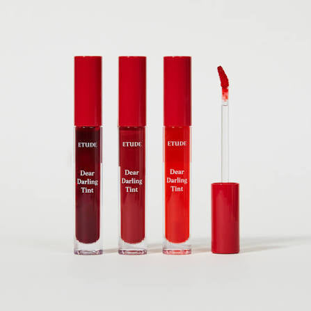 Etude House - Dear Darling Water Gel Tint OR203 - Grapefruit Red